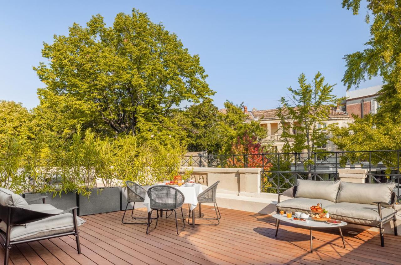 Maison Albar Hotels L'Imperator Ним Экстерьер фото Rooftop terrace